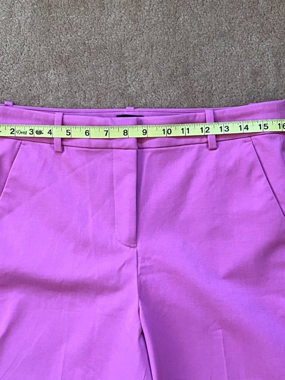 J Crew Pink Kallie Pants Stretchy Straight Leg Women's Size 10 NWT Preppy Office - Picture 6 of 10